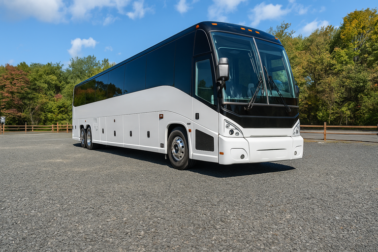 Gulfport Coach Bus Service 56 Passenger Coach Bus