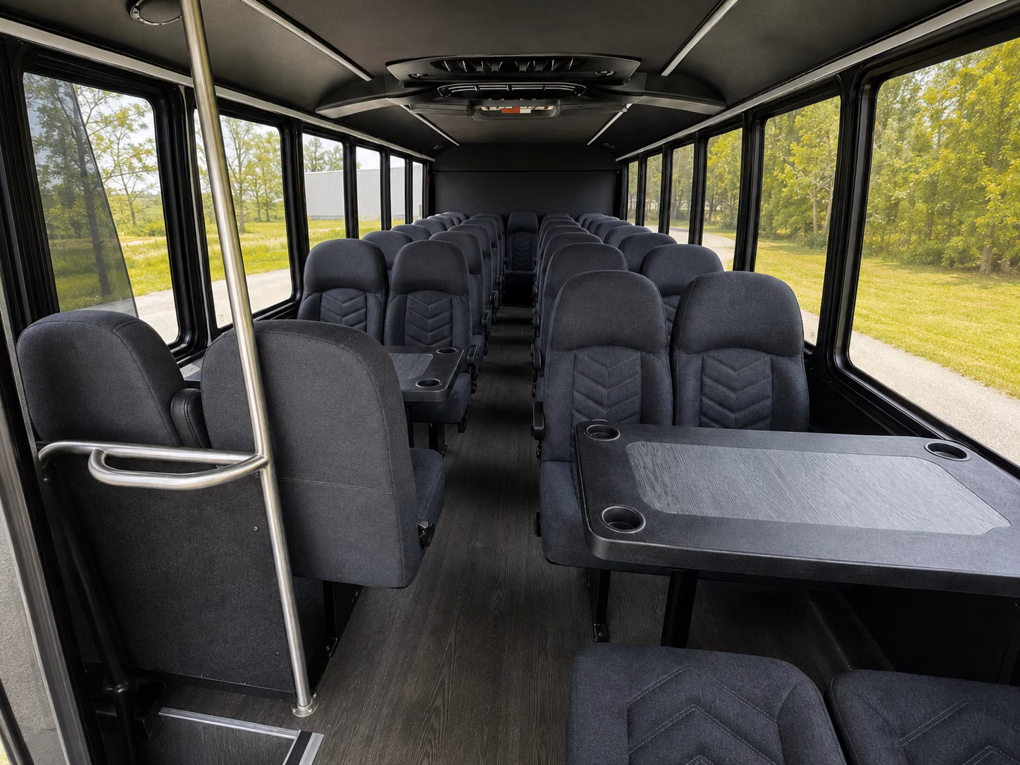 20 passenger minibus interior