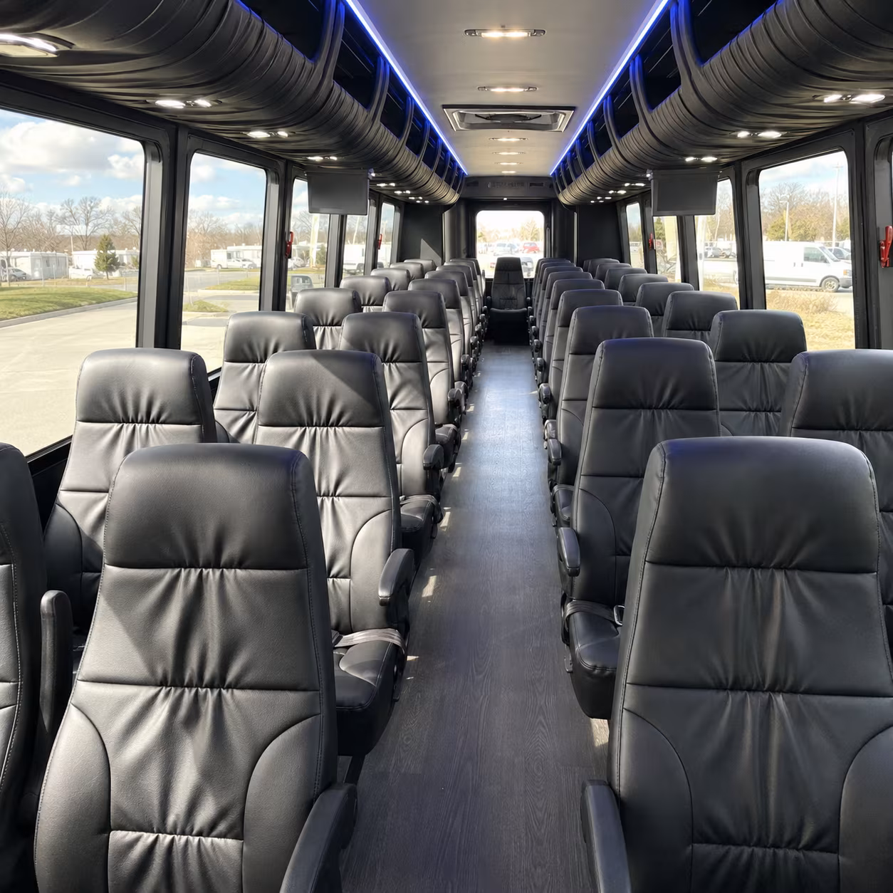 bus rentals for multi day gulfport wedding weekends