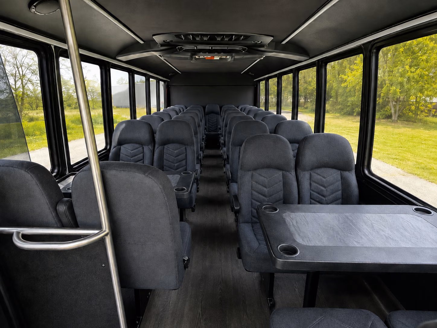 bus rentals to biloxi shuckers games at keesler federal park