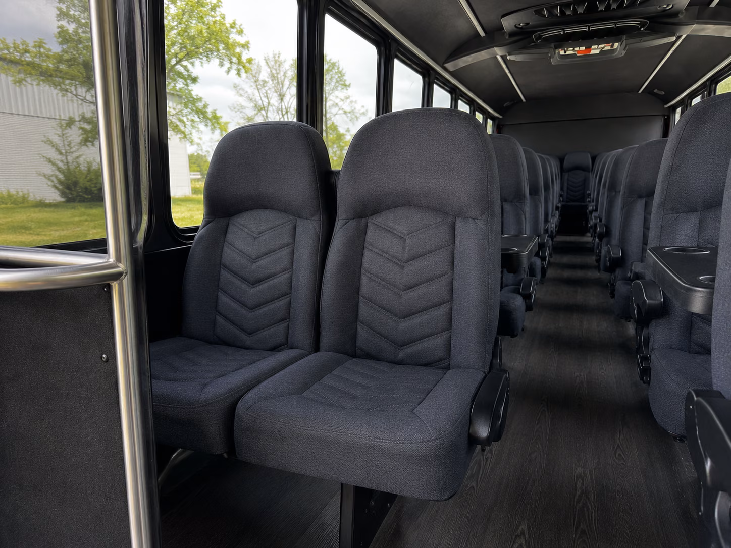 gulfport 15 passenger minibus interior