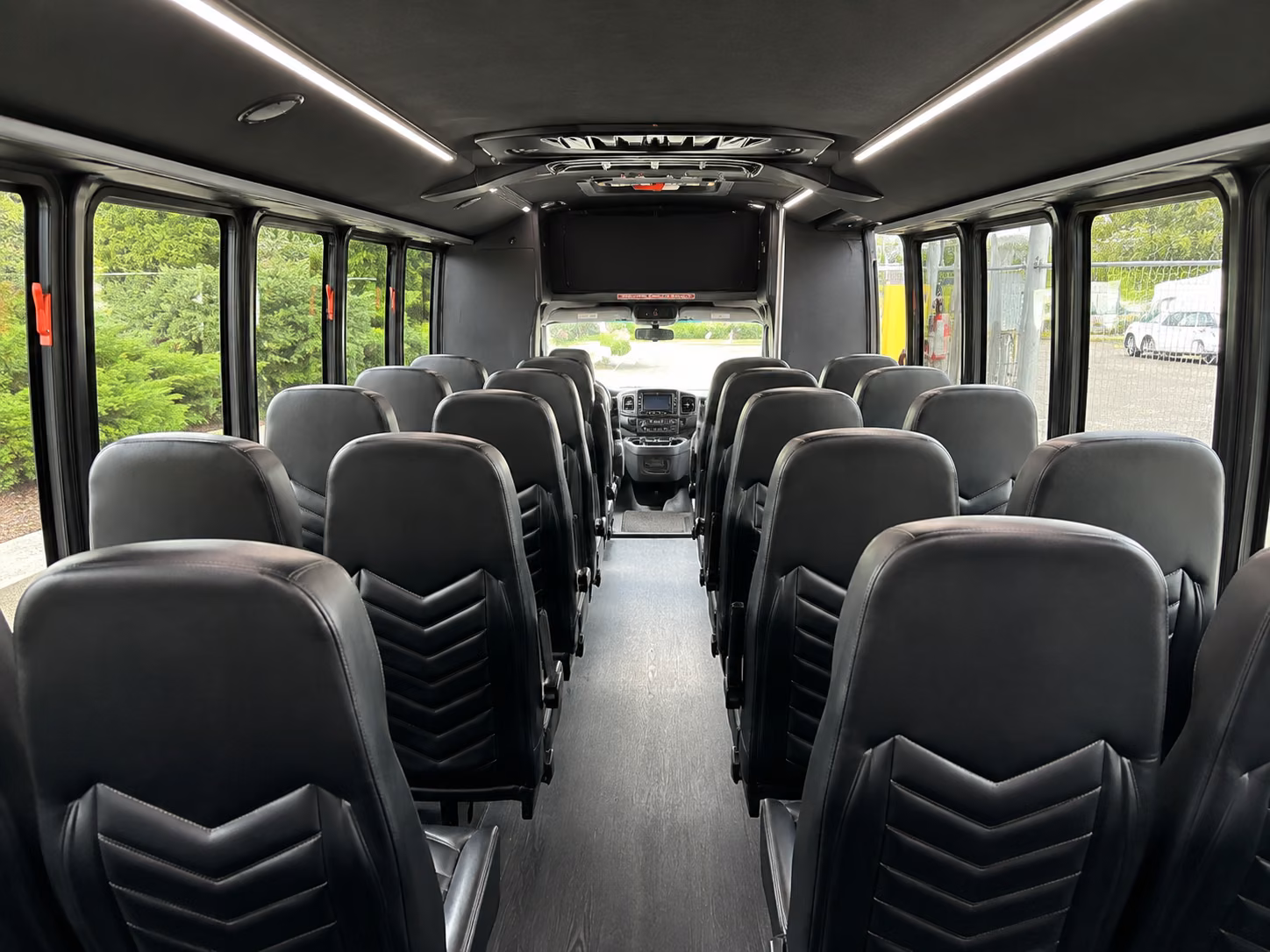 gulfport 20 passenger minibus inside