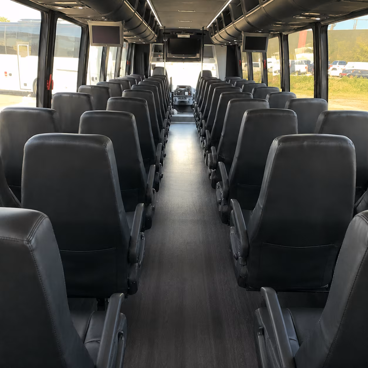 gulfport 25 passenger minibus interior