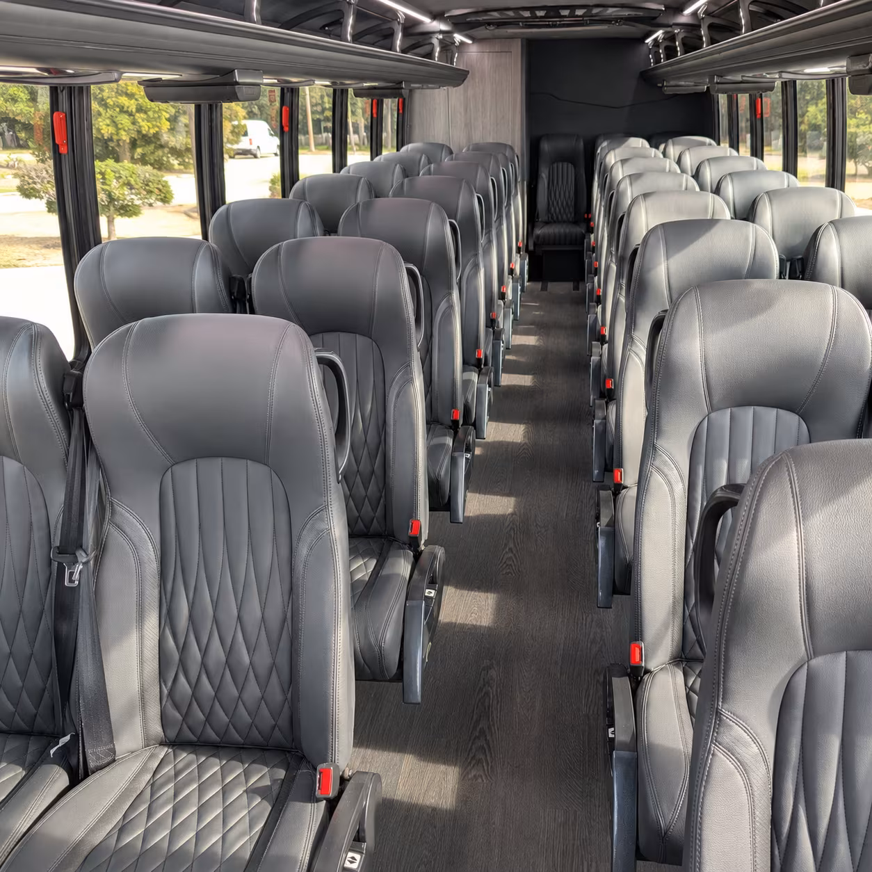 gulfport 30 passenger minibus inside