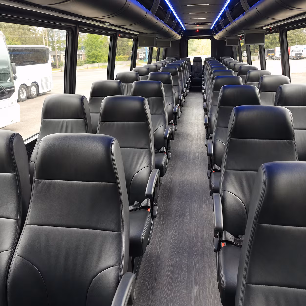 gulfport 35 passenger minibus inside