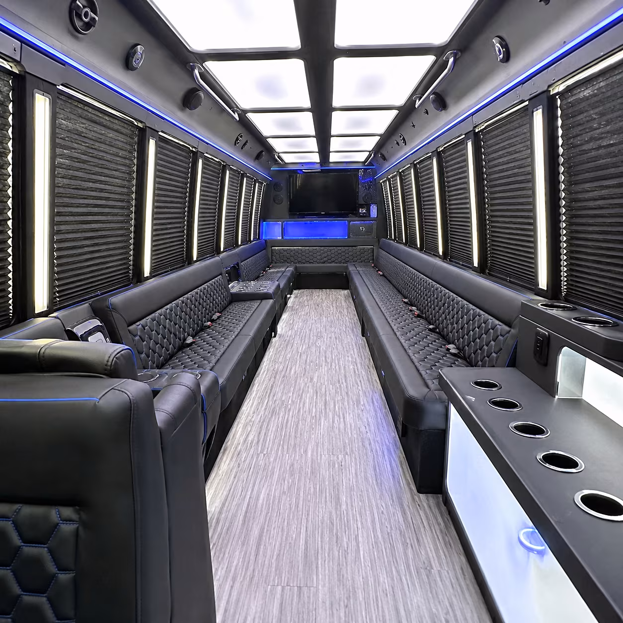 gulfport party bus interior