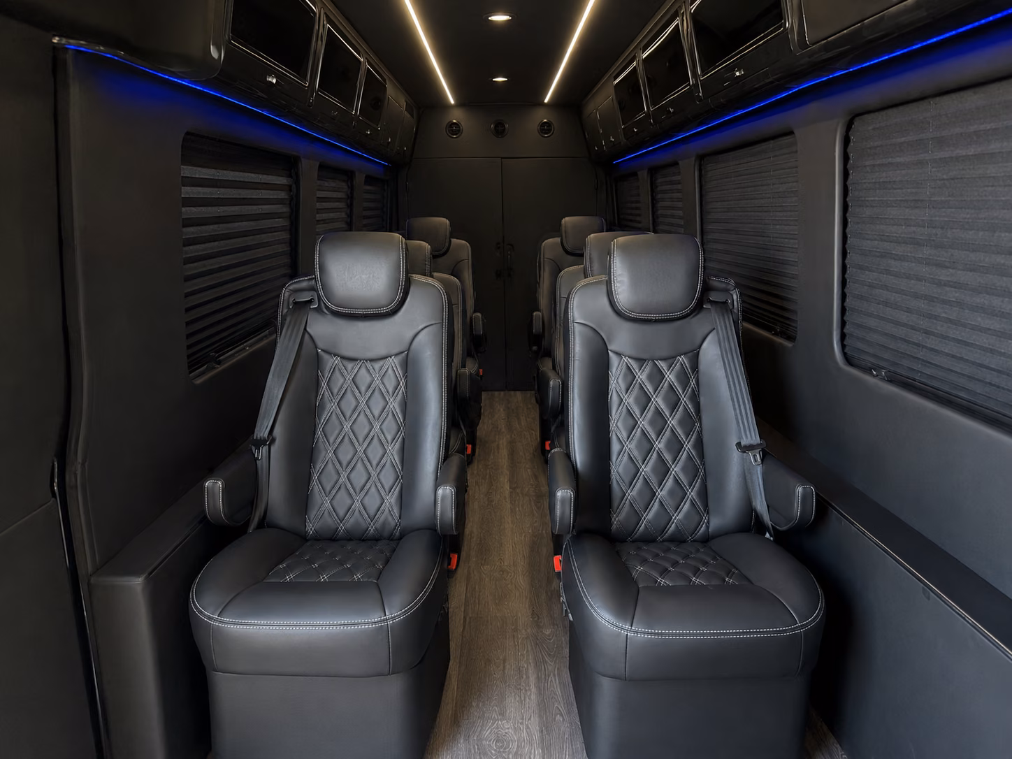 gulfport sprinter van with driver inside